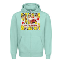 Seafoam tis' the season softball with cowhide tumbler tbs Zipper Hoodie - TumblerDesignByShophia