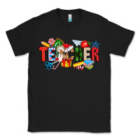 Black Christmas teacher Classic Tee - CowhideDigitalArt