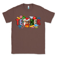 Chestnut Christmas teacher Classic Tee - CowhideDigitalArt