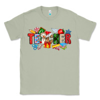 Matcha Christmas teacher Classic Tee - CowhideDigitalArt