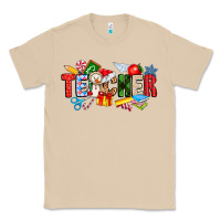 Mushroom Christmas teacher Classic Tee - CowhideDigitalArt
