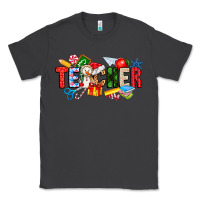 Smoke Christmas teacher Classic Tee - CowhideDigitalArt