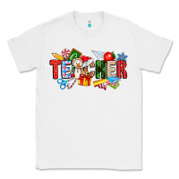 White Christmas teacher Classic Tee - CowhideDigitalArt