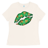 Bone St. Patrick's Day Lip Ladies Tee - Jasminsmagicworld
