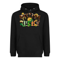 Black Western lucky St. Patrick's Day Heavyweight Hoodie - CowGirlArtShop