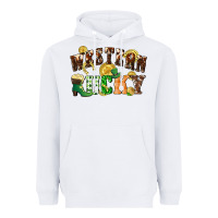 Western Lucky St. Patrick's Day Heavyweight Hoodie | Teevron