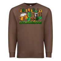 Chestnut fueled by beer and shenanigans Premium Sweatshirt - CowGirlArtShop