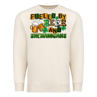 Sandshell fueled by beer and shenanigans Premium Sweatshirt - CowGirlArtShop