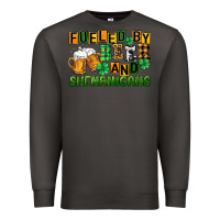 Smoke fueled by beer and shenanigans Premium Sweatshirt - CowGirlArtShop