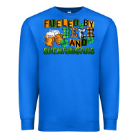 True Royal fueled by beer and shenanigans Premium Sweatshirt - CowGirlArtShop