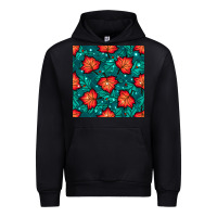 Foreset Green fall leaves seamless pattern Urban Hoodie - BundleAndBundleShop