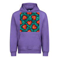 Tulip fall leaves seamless pattern Urban Hoodie - BundleAndBundleShop