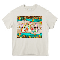 Cream summer gnomes Heavy Core Tee - Artiststas