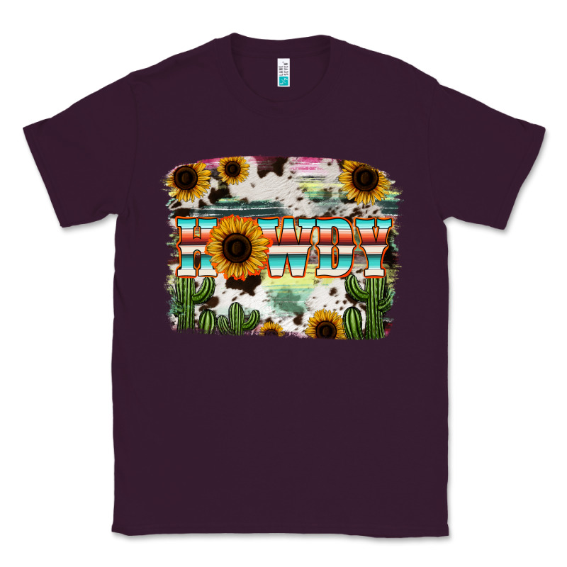 Howdy Serape And Sunflower Classic Tee by RanaPortraitStore | Teevron