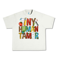 Pistachio tiny human tamer Urban Heavy Tee - NancyCooperArtShop