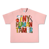 Salmon tiny human tamer Urban Heavy Tee - NancyCooperArtShop