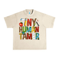 Sandshell tiny human tamer Urban Heavy Tee - NancyCooperArtShop