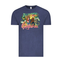 Vintage Denim busy doing cowgirl Vintage Tee - NancyCooperArtShop