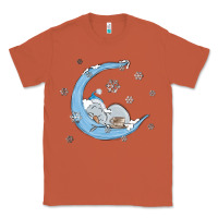 Copper snowman and moon Classic Tee - MaliasSmallBusiness