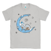 Moon Dust snowman and moon Classic Tee - MaliasSmallBusiness