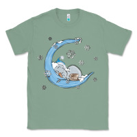Sage snowman and moon Classic Tee - MaliasSmallBusiness