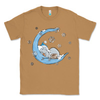 Toasted Coconut snowman and moon Classic Tee - MaliasSmallBusiness