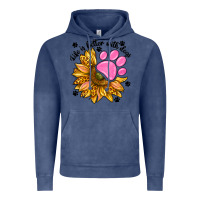 Vintage Denim life is better with dogs Vintage Hoodie - NancyCooperArtShop
