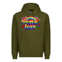 Army Green Pride day Premium Hoodie - CowGirlArtShop