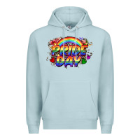 Blue Mist Pride day Premium Hoodie - CowGirlArtShop