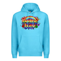 Ocean Blue Pride day Premium Hoodie - CowGirlArtShop