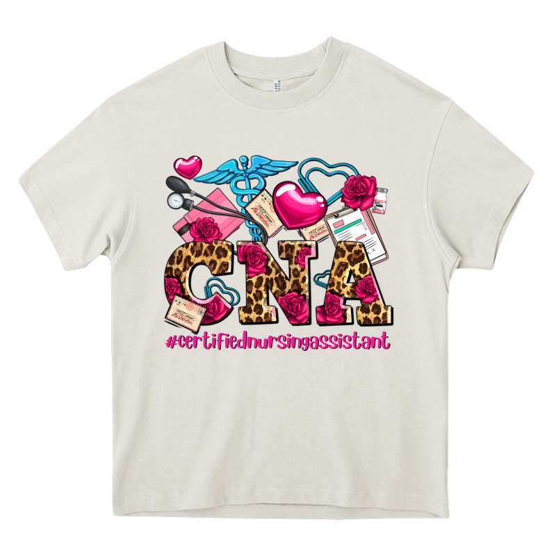 Valentines Day Cna Certified Nursing Assistant Heavy Core Tee by AdoDesignShop | Teevron