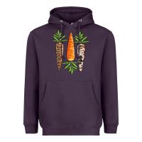 Plum Easter carrot Easter Day Heavyweight Hoodie - CowGirlArtShop