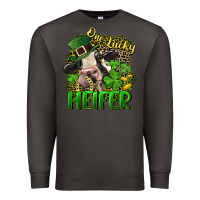 Smoke One lucky Heifer Premium Sweatshirt - CowGirlArtShop