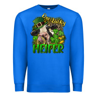 True Royal One lucky Heifer Premium Sweatshirt - CowGirlArtShop