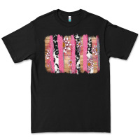Black v.d cow and lotus brushstrock Premium Tee - AdoDesignShop