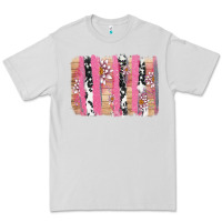 Dove Grey v.d cow and lotus brushstrock Premium Tee - AdoDesignShop