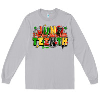 Moon Dust juneteenth free ish since 1865 Long Sleeve Tee - LillyAllenDesigns