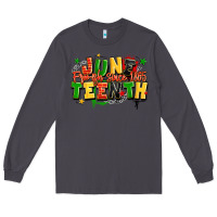 Smoke juneteenth free ish since 1865 Long Sleeve Tee - LillyAllenDesigns