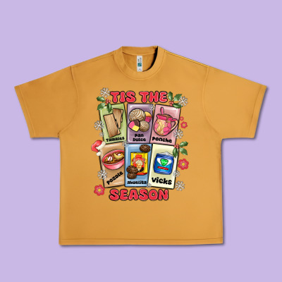This The Season Tamales Pan Dulce Urban Heavy Tee Designed By Maliassmallbusiness