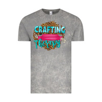 Cloud Rock crafting is my therapy Vintage Tee - NancyCooperArtShop
