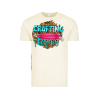 Vintage Arctic crafting is my therapy Vintage Tee - NancyCooperArtShop