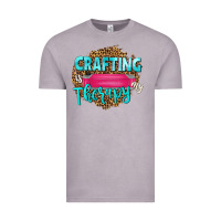 Vintage Zinc crafting is my therapy Vintage Tee - NancyCooperArtShop