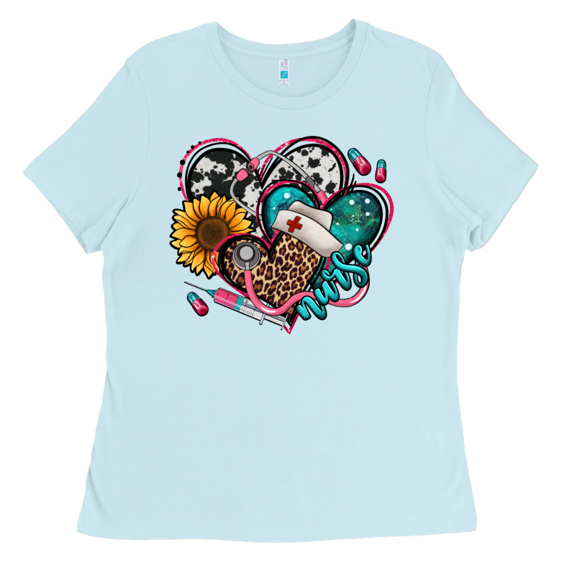 Nurse Hearts Ladies Tee by Jasminsmagicworld | Teevron