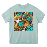 Arona western turquoise gemstone seamless pattern Heavy Core Tee - BundleAndBundleShop