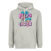 Moon Dust Oh for peeps sake Easter Day Heavyweight Hoodie - CowGirlArtShop