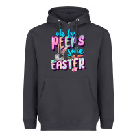 Smoke Oh for peeps sake Easter Day Heavyweight Hoodie - CowGirlArtShop