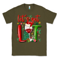 Army Green let's get lit Classic Tee - MaliasSmallBusiness