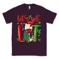 Plum let's get lit Classic Tee - MaliasSmallBusiness