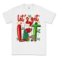 White let's get lit Classic Tee - MaliasSmallBusiness