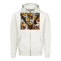 Oatmeal Heather western sunflowers and cowhide tumbler tbs Zipper Hoodie - TumblerDesignByShophia